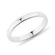 ALLIANCE POUR FEMMES EN OR BLANC ET MOTIF STRIÉ - ALLIANCES DE MARIAGE FEMMES - ALLIANCES DE MARIAGE