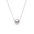 WHITE GOLD NECKLACE WITH AKOYA PEARL - PEARL PENDANTS{% if category.pathNames[0] != product.category.name %} - {% endif %}
