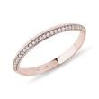 ROSE GOLD AND DIAMOND WEDDING RING - WOMEN'S WEDDING RINGS - WEDDING RINGS