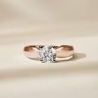 VERLOBUNGSRING MIT 1,0 CT LABORDIAMANT IN ROSÉGOLD - RINGE MIT LAB GROWN DIAMANTEN - VERLOBUNGSRINGE