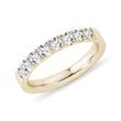 GOLD RING SET WITH CLEAR DIAMONDS - WOMEN'S WEDDING RINGS{% if category.pathNames[0] != product.category.name %} - {% endif %}