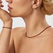 YELLOW GOLD GARNET BRACELET - MINERAL BRACELETS - BRACELETS