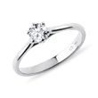 ENGAGEMENT RING WITH A CENTRAL BRILLIANT - SOLITAIRE ENGAGEMENT RINGS - ENGAGEMENT RINGS