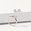 1CT DIAMOND STUD EARRINGS IN ROSE GOLD - DIAMOND STUD EARRINGS - EARRINGS