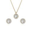 LUXURIOUS DIAMOND JEWELRY SET IN 14K GOLD - JEWELRY SETS - FINE JEWELRY