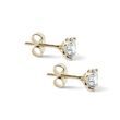 CLASSIC GOLD DIAMOND STUDS - DIAMOND STUD EARRINGS - EARRINGS