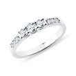 14KT WEISSGOLD RING MIT DIAMANT - VERLOBUNGSRINGE DIAMANTEN - VERLOBUNGSRINGE