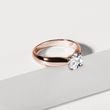 VERLOBUNGSRING MIT 1,0 CT LABORDIAMANT IN ROSÉGOLD - RINGE MIT LAB GROWN DIAMANTEN - VERLOBUNGSRINGE