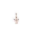 ANHÄNGER MIT KINDERENGEL UND DIAMANT IN ROSÉGOLD - ANHÄNGER - KETTEN