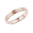 ENGRAVED RING IN ROSE GOLD - WOMEN'S WEDDING RINGS - WEDDING RINGS