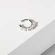 SINGLE PEARL EAR CUFF IN 14K WHITE GOLD - PEARL EARRINGS - PEARL JEWELRY