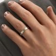 JEU DE BAGUES DE MARIAGE EN OR BLANC - ENSEMBLES D’ALLIANCES EN OR BLANC - ALLIANCES DE MARIAGE