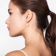 BOUCLES D'OREILLES CRÉOLES EN OR BLANC - BOUCLES D'OREILLES EN OR BLANC - BOUCLES D'OREILLES