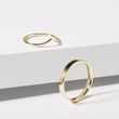 HIS AND HERS YELLOW GOLD AND CHEVRON WEDDING RING SET - YELLOW GOLD WEDDING SETS - WEDDING RINGS