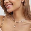 AKOYA PEARL AND DIAMOND PENDANT NECKLACE IN WHITE GOLD - PEARL PENDANTS - PEARL JEWELLERY