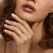 LUX DIAMOND ENGAGEMENT RING IN YELLOW GOLD - RINGS WITH LAB-GROWN DIAMONDS - ENGAGEMENT RINGS