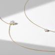 GOLD HALF-CARAT DIAMOND PENDANT - DIAMOND NECKLACES - NECKLACES