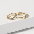 ALLIANCE POUR FEMMES EN OR ET MOTIF DÉLICAT - ALLIANCES DE MARIAGE FEMMES - ALLIANCES DE MARIAGE