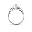 RING MIT PERLE UND BRILLANTEN IN WEISSGOLD - PERLEN RINGE - PERLEN
