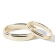 SET VON MILLGRIFF-TRAURINGEN AUS 14KT GELBGOLD - GELBGOLDENE TRAURINGE IM SET - TRAURINGE