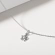 KINDERANHÄNGER AUS WEISSGOLD MIT DIAMANT - KINDER ANHÄNGER - KETTEN