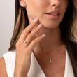WHITE GOLD NECKLACE AND EARRING SET WITH DIAMONDS - DIAMOND SETS - FINE JEWELRY