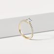 BAGUE DE FIANÇAILLES EN OR JAUNE AVEC DIAMANTS - BAGUES DE FIANÇAILLES EN DIAMANT - BAGUES DE FIANÇAILLES