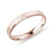 WOMEN'S TEXTURED RING IN ROSE GOLD - ROSE GOLD RINGS - RINGS