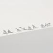 PUCES EN DIAMANT 0.1 CT - PUCES D'OREILLES EN DIAMANT - BOUCLES D'OREILLES