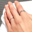 DIAMOND WEDDING RING IN 14KT GOLD - BRILLIANT CUT DIAMOND ENGAGEMENT RINGS - ENGAGEMENT RINGS