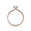 VERLOBUNGSRING MIT 1 CT DIAMANT IM OVALSCHLIFF IN ROSÉGOLD - SOLITÄRVERLOBUNGSRINGE - VERLOBUNGSRINGE