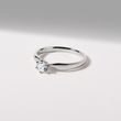 RING IN WHITE GOLD WITH 0.3CT BRILLIANT - BRILLIANT CUT DIAMOND ENGAGEMENT RINGS - ENGAGEMENT RINGS