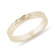 ENGRAVED WEDDING RING IN YELLOW GOLD - WOMEN'S WEDDING RINGS - WEDDING RINGS
