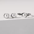 RING MIT PERLE UND BRILLANTEN IN WEISSGOLD - PERLEN RINGE - PERLEN