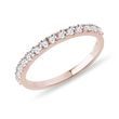 DIAMOND WEDDING RING IN ROSE GOLD - WOMEN'S WEDDING RINGS{% if category.pathNames[0] != product.category.name %} - {% endif %}
