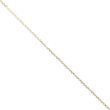ANKERKETTE FÜR KINDER, 38 CM LANG, AUS GELBGOLD - KINDER KETTEN - KETTEN