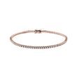 BRACELET TENNIS EN OR ROSE AVEC DIAMANTS - BRACELETS AVEC DIAMANTS - BRACELETS