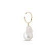 BAGUE D’OREILLE EN OR ET PERLE BAROQUE - BOUCLES D'OREILLES EN PERLES - PERLES