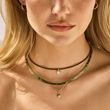 WANDELBARE MAGNETKETTE IN KHAKI - MAGNETISCHE KORDELN - KETTEN