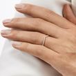 DIAMOND CHEVRON RING IN ROSE GOLD - WOMEN'S WEDDING RINGS - WEDDING RINGS