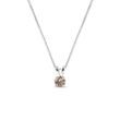 CHAMPAGNE DIAMOND PENDANT IN WHITE GOLD - DIAMOND NECKLACES{% if category.pathNames[0] != product.category.name %} - {% endif %}