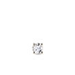 PUCE D'OREILLE EN OR JAUNE AVEC DIAMANT SOLITAIRE - BOUCLES D'OREILLES SOLITAIRES - BOUCLES D'OREILLES