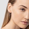 25MM NÁUŠNICE KRUHY Z BÍLÉHO ZLATA - NÁUŠNICE Z BÍLÉHO ZLATA - NÁUŠNICE