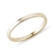 RING WITH DIAMOND IN YELLOW GOLD - WOMEN'S WEDDING RINGS - WEDDING RINGS