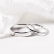 14K WHITE GOLD WEDDING RING - RINGS FOR HIM - WEDDING RINGS