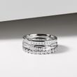 Stunning White Gold Ring with Diamonds