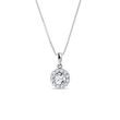 DIAMOND NECKLACE IN WHITE GOLD - DIAMOND NECKLACES - NECKLACES