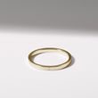 RING WITH DIAMOND IN YELLOW GOLD - WOMEN'S WEDDING RINGS - WEDDING RINGS