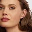NÁUŠNICE EAR CUFF Z RŮŽOVÉHO ZLATA NA JEDNO UCHO - NÁUŠNICE NA JEDNO UCHO - NÁUŠNICE