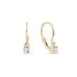 GOLD DIAMOND EARRINGS - CHILDREN'S EARRINGS - EARRINGS